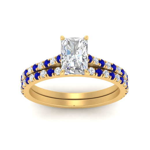 french-pave-radiant-petite-sapphire-wedding-ring-set-in-FD9918RAGSABLANGLE3-NL-YG-B1