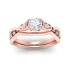 Load image into Gallery viewer, french-pave-round-contour-black-diamond-wedding-band-in-rose-gold-FD9986B1ROGBLACK-NL-RG