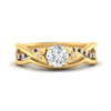 Load image into Gallery viewer, french-pave-round-contour-black-diamond-wedding-band-in-yellow-gold-FD9986B1ROGBLACK-NL-YG