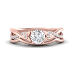 Load image into Gallery viewer, french-pave-round-contour-diamond-wedding-band-in-rose-gold-FD9986B1RO-NL-RG