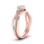 Load image into Gallery viewer, french-pave-round-contour-diamond-wedding-band-in-rose-gold-FD9986B1RO-NL-RG
