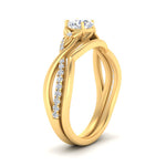 Load image into Gallery viewer, french-pave-round-contour-diamond-wedding-band-in-yellow-gold-FD9986B1RO-NL-YG