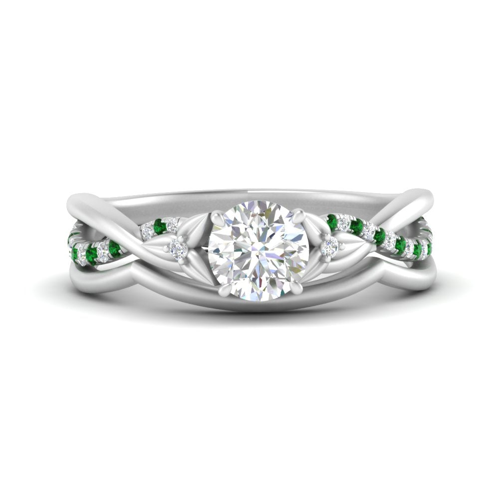 french-pave-round-contour-emerald-wedding-band-in-white-gold-FD9986B1ROGEMGR-NL-WG