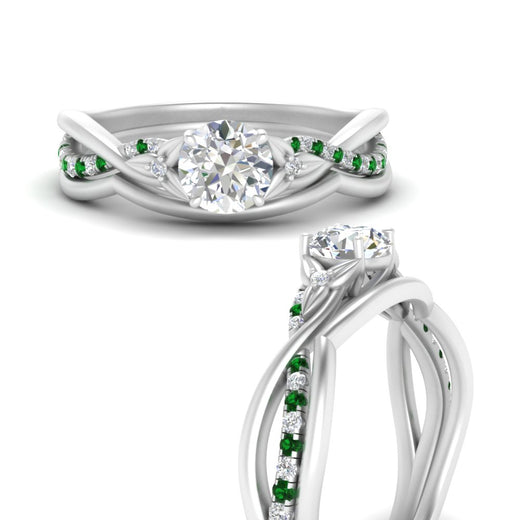 french-pave-round-contour-emerald-wedding-band-in-white-gold-FD9986B1ROGEMGR-NL-WG