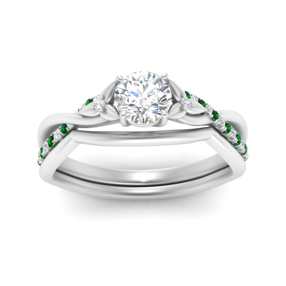 french-pave-round-contour-emerald-wedding-band-in-white-gold-FD9986B1ROGEMGR-NL-WG