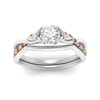 Load image into Gallery viewer, french-pave-round-contour-orange-sapphire-wedding-band-in-white-gold-FD9986B1ROGSAOR-NL-WG
