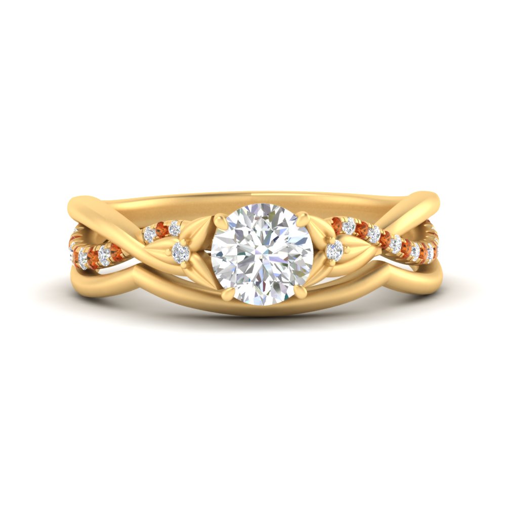 french-pave-round-contour-orange-sapphire-wedding-band-in-yellow-gold-FD9986B1ROGSAOR-NL-YG