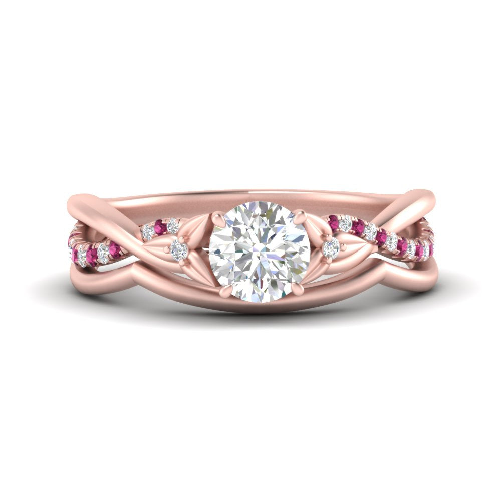 french-pave-round-contour-pink-sapphire-wedding-band-in-rose-gold-FD9986B1ROGSADRPI-NL-RG