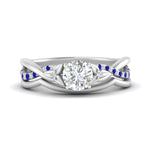 Load image into Gallery viewer, french-pave-round-contour-sapphire-wedding-band-in-white-gold-FD9986B1ROGSABL-NL-WG