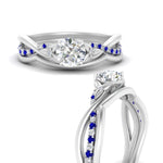 Load image into Gallery viewer, french-pave-round-contour-sapphire-wedding-band-in-white-gold-FD9986B1ROGSABL-NL-WG