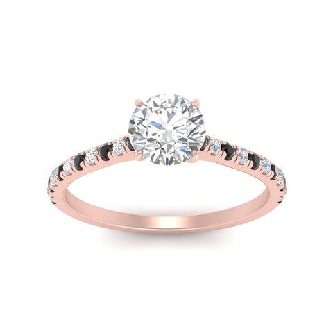 french-pave-round-petite-black-diamond-engagement-ring-in-FD9918RORGBLACKANGLE3-NL-RG