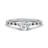 Load image into Gallery viewer, french-pave-round-petite-black-diamond-engagement-ring-in-FD9918RORGBLACKANGLE3-NL-WG