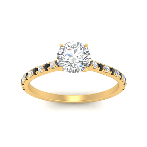 french-pave-round-petite-black-diamond-engagement-ring-in-FD9918RORGBLACKANGLE3-NL-YG