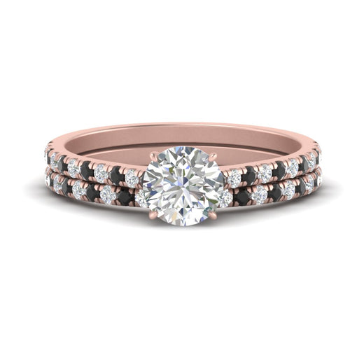 french-pave-round-petite-black-diamond-wedding-ring-set-in-FD9918ROGBLACKANGLE3-NL-RG-B1