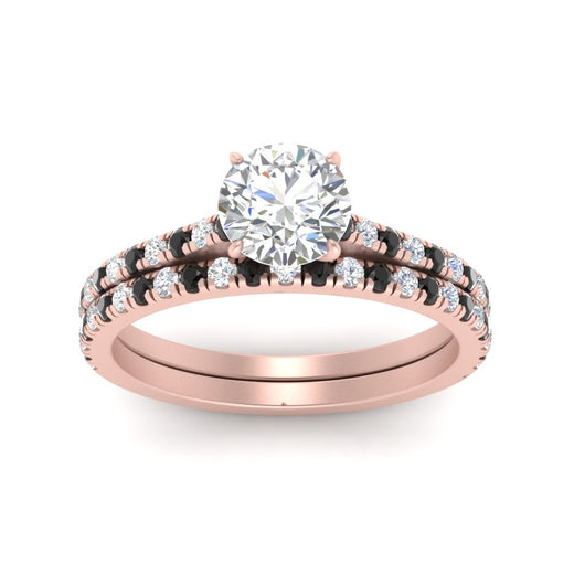 french-pave-round-petite-black-diamond-wedding-ring-set-in-FD9918ROGBLACKANGLE3-NL-RG-B1