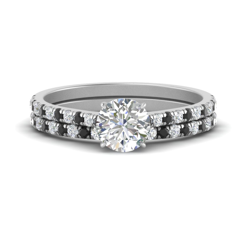 french-pave-round-petite-black-diamond-wedding-ring-set-in-FD9918ROGBLACKANGLE3-NL-WG-B1