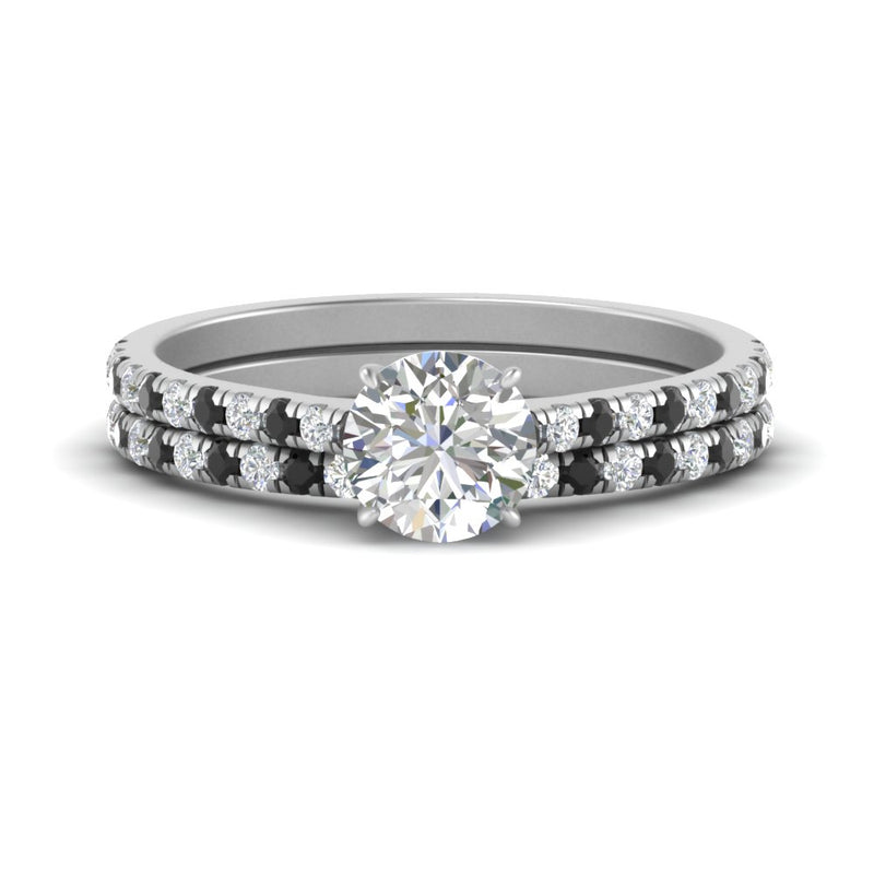 french-pave-round-petite-black-diamond-wedding-ring-set-in-FD9918ROGBLACKANGLE3-NL-WG-B1