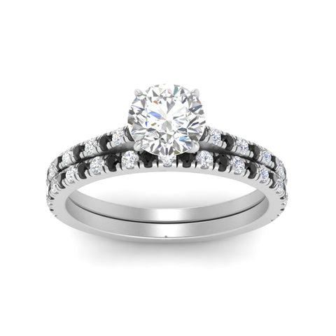 french-pave-round-petite-black-diamond-wedding-ring-set-in-FD9918ROGBLACKANGLE3-NL-WG-B1