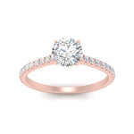 Load image into Gallery viewer, french-pave-round-petite-diamond-engagement-ring-in-FD9918RORANGLE3-NL-RG
