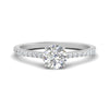 Load image into Gallery viewer, french-pave-round-petite-diamond-engagement-ring-in-FD9918R
