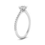 Load image into Gallery viewer, french-pave-round-petite-diamond-engagement-ring-in-FD9918R
