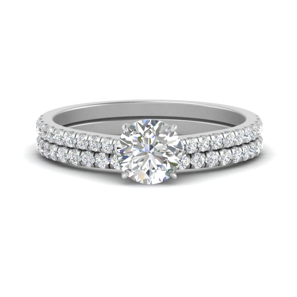 french-pave-round-petite-diamond-wedding-ring-set-in-FD9918ROANGLE3-NL-WG-B1