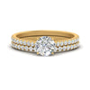 Load image into Gallery viewer, french-pave-round-petite-diamond-wedding-ring-set-in-FD9918ROANGLE3-NL-YG-B1