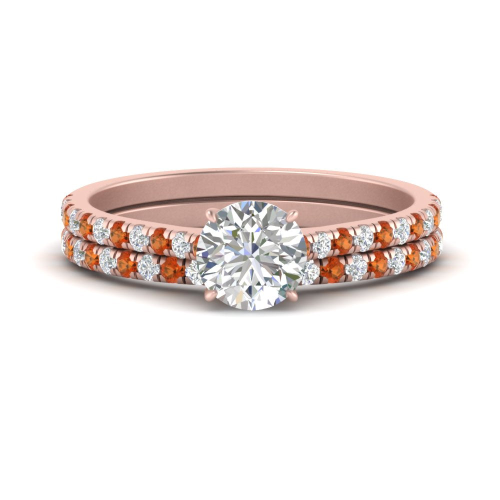 french-pave-round-petite-orange-sapphire-wedding-ring-set-in-FD9918ROGSAORANGLE3-NL-RG-B1