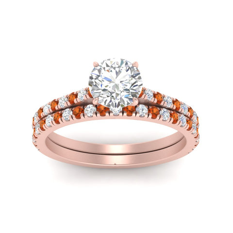 french-pave-round-petite-orange-sapphire-wedding-ring-set-in-FD9918ROGSAORANGLE3-NL-RG-B1