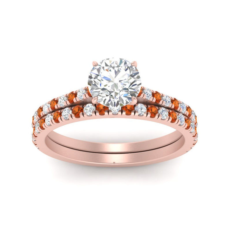 french-pave-round-petite-orange-sapphire-wedding-ring-set-in-FD9918ROGSAORANGLE3-NL-RG-B1