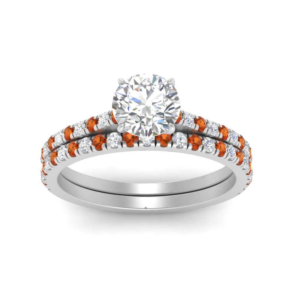 french-pave-round-petite-orange-sapphire-wedding-ring-set-in-FD9918ROGSAORANGLE3-NL-WG-B1