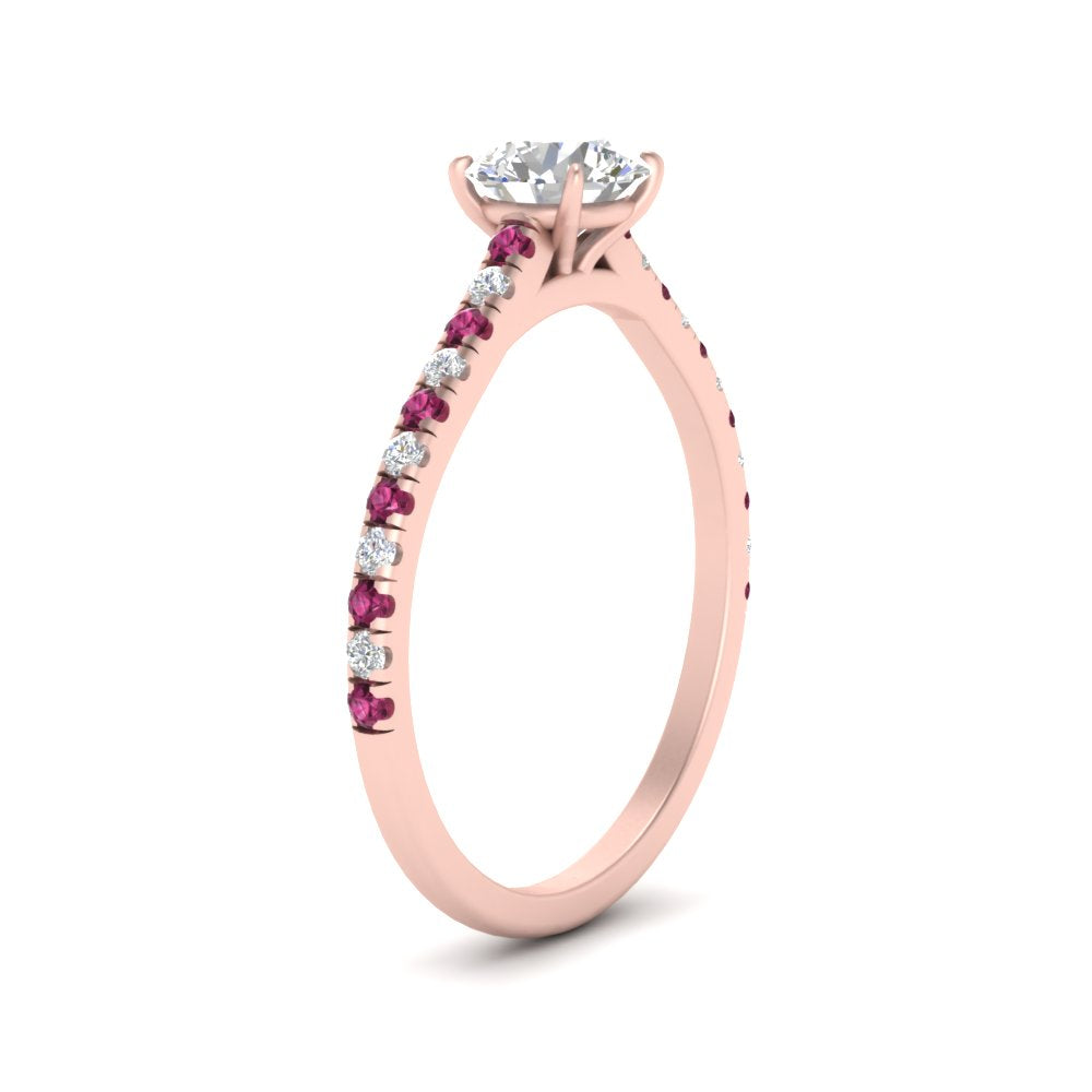 french-pave-round-petite-pink-sapphire-engagement-ring-in-FD9918RORGSADRPIANGLE3-NL-RG