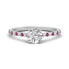 Load image into Gallery viewer, french-pave-round-petite-pink-sapphire-engagement-ring-in-FD9918RORGSADRPIANGLE3-NL-WG