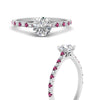 Load image into Gallery viewer, french-pave-round-petite-pink-sapphire-engagement-ring-in-FD9918RORGSADRPIANGLE3-NL-WG