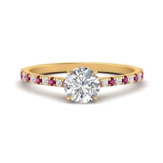 french-pave-round-petite-pink-sapphire-engagement-ring-in-FD9918RORGSADRPIANGLE3-NL-YG