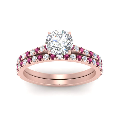 french-pave-round-petite-pink-sapphire-wedding-ring-set-in-FD9918ROGSADRPIANGLE3-NL-RG-B1