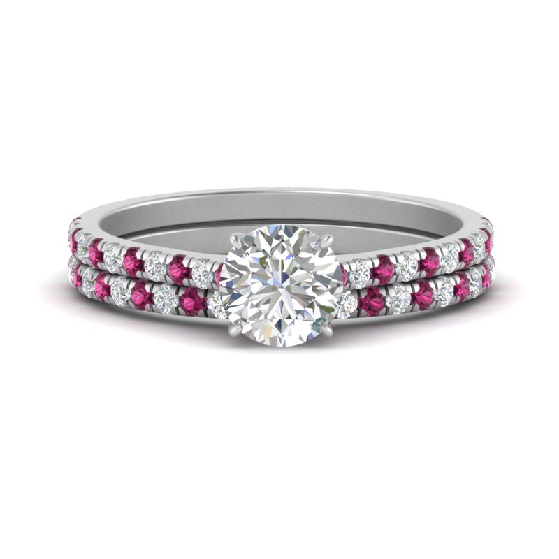 french-pave-round-petite-pink-sapphire-wedding-ring-set-in-FD9918ROGSADRPIANGLE3-NL-WG-B1