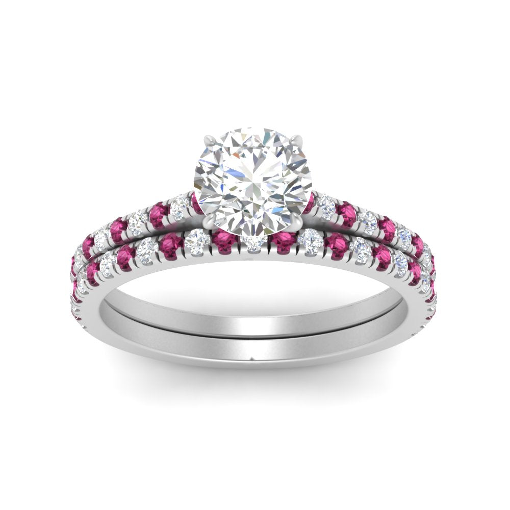 french-pave-round-petite-pink-sapphire-wedding-ring-set-in-FD9918ROGSADRPIANGLE3-NL-WG-B1
