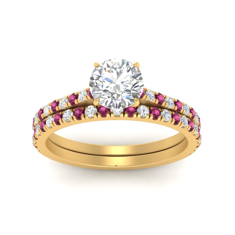 french-pave-round-petite-pink-sapphire-wedding-ring-set-in-FD9918ROGSADRPIANGLE3-NL-YG-B1