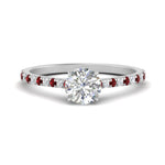 Load image into Gallery viewer, french-pave-round-petite-ruby-engagement-ring-in-FD9918RORGRUDRANGLE3-NL-WG
