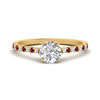 Load image into Gallery viewer, french-pave-round-petite-ruby-engagement-ring-in-FD9918RORGRUDRANGLE3-NL-YG