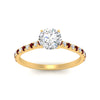 Load image into Gallery viewer, french-pave-round-petite-ruby-engagement-ring-in-FD9918RORGRUDRANGLE3-NL-YG