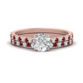 Thumbnail 77 - french-pave-round-petite-ruby-wedding-ring-set-in-FD9918ROGRUDRANGLE3-NL-RG-B1