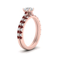 Thumbnail 79 - french-pave-round-petite-ruby-wedding-ring-set-in-FD9918ROGRUDRANGLE3-NL-RG-B1