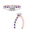 Load image into Gallery viewer, french-pave-round-petite-sapphire-engagement-ring-in-FD9918RORGSABLANGLE3-NL-RG
