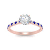 Load image into Gallery viewer, french-pave-round-petite-sapphire-engagement-ring-in-FD9918RORGSABLANGLE3-NL-RG