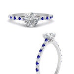 Load image into Gallery viewer, french-pave-round-petite-sapphire-engagement-ring-in-FD9918RORGSABLANGLE3-NL-WG

