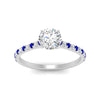 Load image into Gallery viewer, french-pave-round-petite-sapphire-engagement-ring-in-FD9918RORGSABLANGLE3-NL-WG