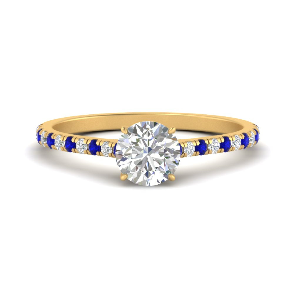 french-pave-round-petite-sapphire-engagement-ring-in-FD9918RORGSABLANGLE3-NL-YG