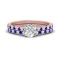 Thumbnail 61 - french-pave-round-petite-sapphire-wedding-ring-set-in-FD9918ROGSABLANGLE3-NL-RG-B1